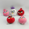 Lot de 5 minis peluches oiseaux ANGRY BIRDS Burger King