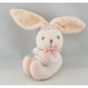 mini Doudou Lapin lilirose rose fleurs bandeau Kaloo