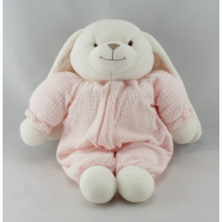 Doudou lapin blanc nounours