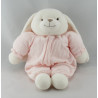 Doudou lapin blanc nounours