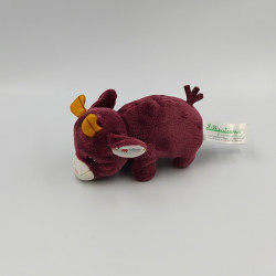 Doudou vache bordeaux LILLIPUTIENS