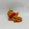 Doudou marionnette ours marron écharpe rouge ZEEMAN