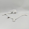 Doudou plat lapin blanc Lapidou NATTOU
