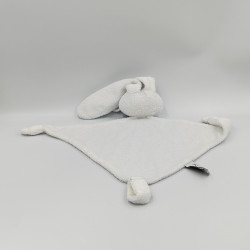 Doudou plat lapin blanc Lapidou NATTOU