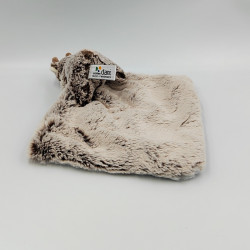 Doudou chamois bouc marron mouchoir DANI