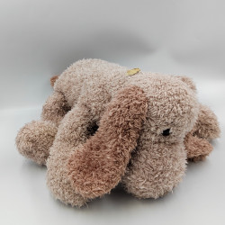 Grand doudou peluche chien beige marron ANNA CLUB PLUSH