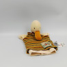 Doudou marionnette canard la grande famille MOULIN ROTY
