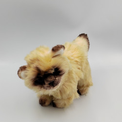 Peluche chat beige marron OTTO SIMON