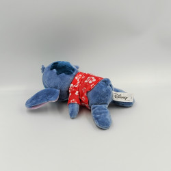 Petite Peluche Stitch Hawai chemise rouge à fleurs de Lilo et Stitch DISNEY