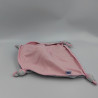 DOUDOU PLAT COCHON BLEU ROSE GIPSY