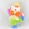 Doudou clown avec anneaux COROLLE 