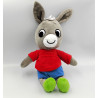 Doudou peluche l'âne Trotro GALIMARD JEMINI 32 cm