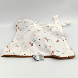 Doudou plat panda roux Boris NATTOU