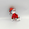 Peluche porte monnaie chien Marshall Pat Patrouille Paw Patrol NICKELODEON