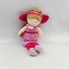 Doudou et compagnie poupée fée bleu rose demoiselles