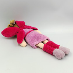 Doudou et compagnie poupée fée bleu rose demoiselles