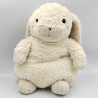 Doudou peluche range pyjama lapin blanc ETAM