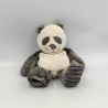 Doudou panda gris noir blanc Louis et Scott NOUKIE'S