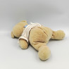 Doudou ours beige rayé Bébé tendresse NOUNOURS