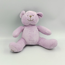 Doudou ours mauve OBAIBI
