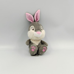 Doudou peluche lapin gris Pan-pan Panpan DISNEY PRIMARK