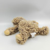 Doudou ours miel marron beige les Softy HISTOIRE D'OURS