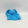 Doudou plat lapin bleu étoiles LIEF