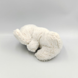 Doudou Peluche éléphant blanc BOULGOM