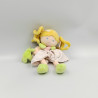 Doudou et compagnie poupée lutin fille mademoiselle Graffitis rose verte