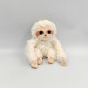 Doudou paresseux blanc beige marron GIPSY