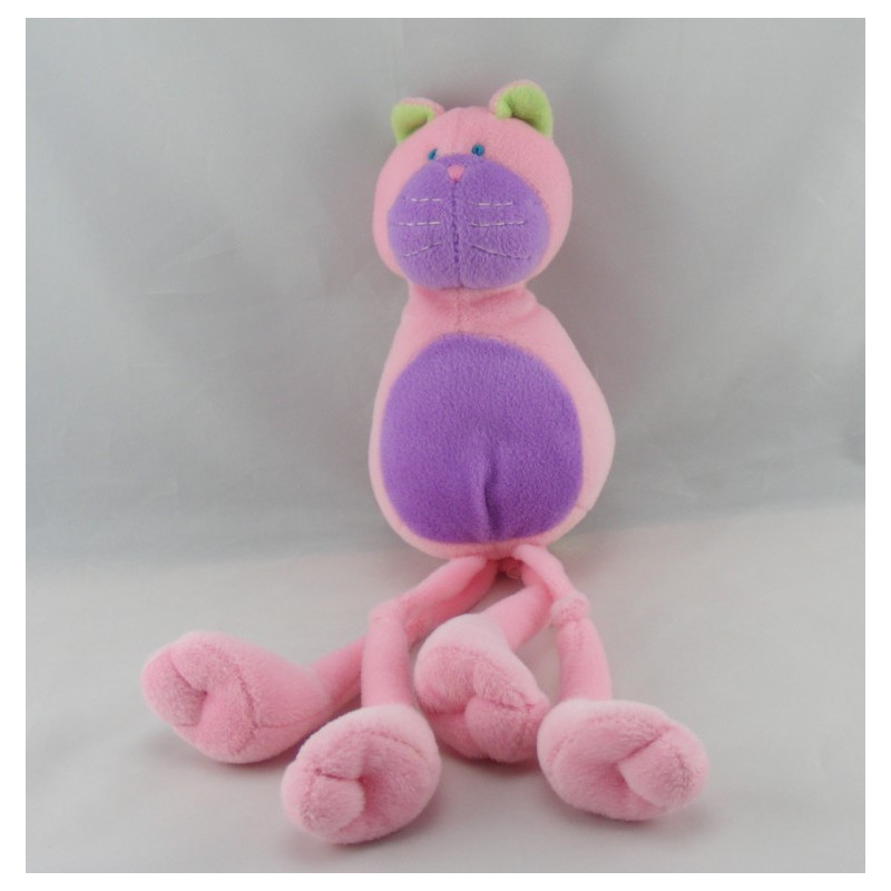 Doudou lapin rose CP INTERNATIONAL