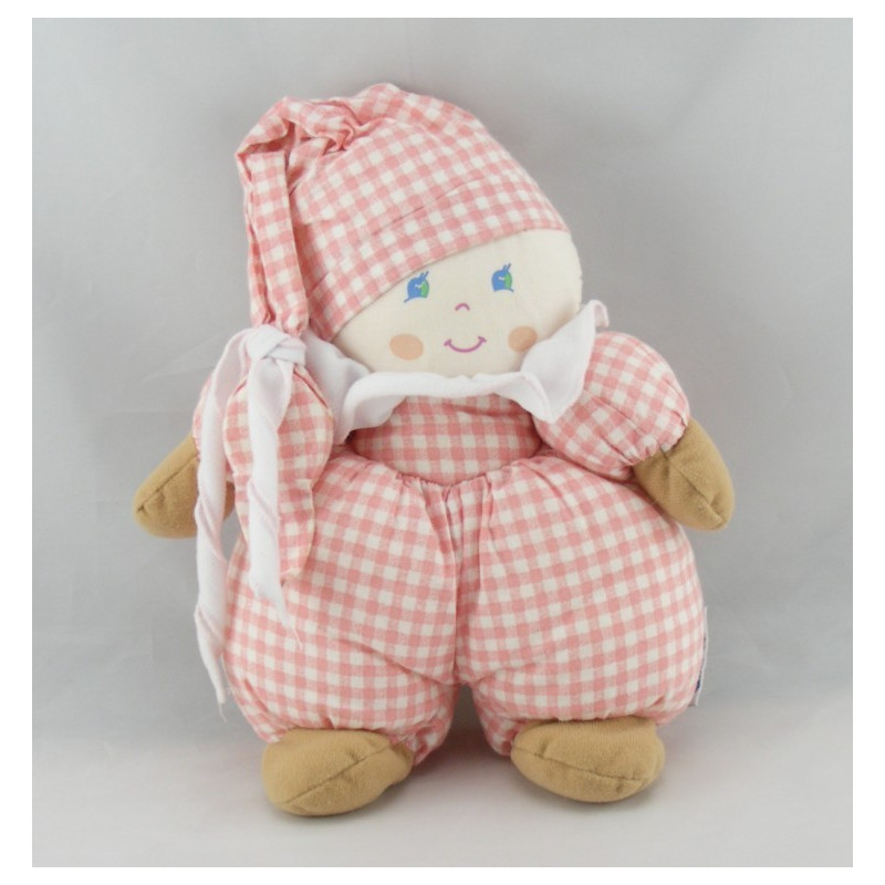 Doudou ours bleu AJENA