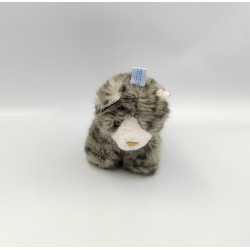 Ancienne peluche chat gris NOUNOURS