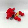 Doudou peluche écureuil rouge YELLOH VILLAGE