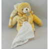 Doudou et compagnie pantin ours vert mouchoir 