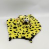 Doudou plat réversible bébé Marsupilami MARSU2007 AJENA NOUNOURS