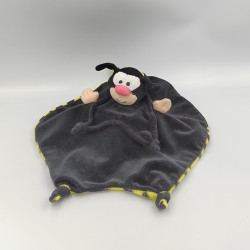 Doudou plat réversible bébé Marsupilami MARSU2007 AJENA NOUNOURS