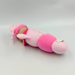 Doudou peluche luciole chenille rose TOI TOYS