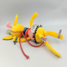 Doudou eveil girafe jaune Zia anneaux LILLIPUTIENS