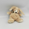 Doudou lapin beige blanc HISTOIRE D'OURS