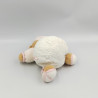 Doudou ours boule blanc rose coeur lilirose KALOO