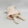 DOUDOU BICHE FAON ROSE BEIGE BLANC POIS