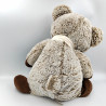 Grand doudou ours marron beige RODADOU RODA