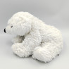 Doudou peluche micro ondable ours polaire blanc WARMIES