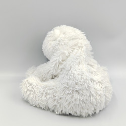 Doudou peluche micro ondable ours polaire blanc WARMIES