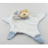 Doudou plat étoile ours blanc KALOO
