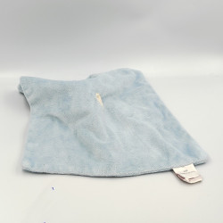 Doudou plat carré dinosaure bleu BENGY