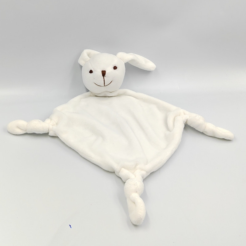 Doudou plat lapin blanc GIPHAR