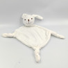 Doudou plat lapin blanc GIPHAR
