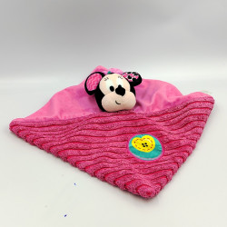 DOUDOU PLAT MINNIE ROSE VELOURS DISNEY